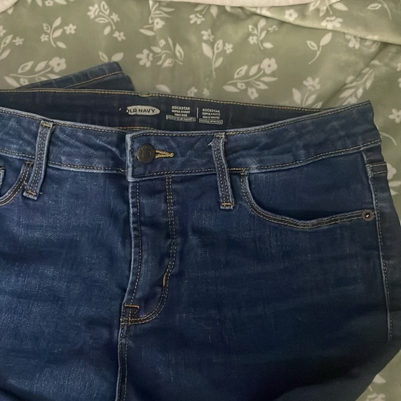 Old navy blue jeans - Picture 2 of 2
